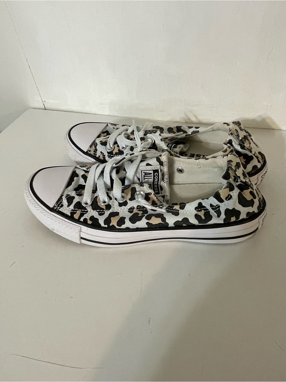 Converse All Stars in Cheetah Print